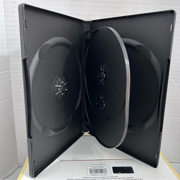 ULTRA full size QUAD DVD Movie Cases 5 pack - Picture 7 of 7